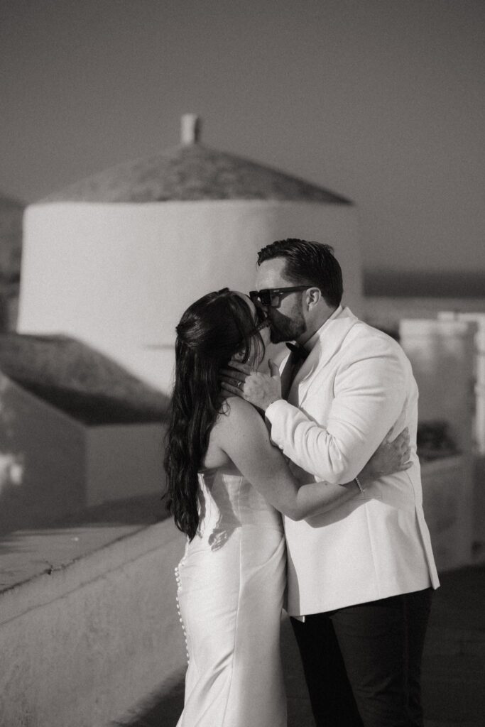 Romantic destination wedding on Rhodes, Greece, photographed in Ktima Lindos