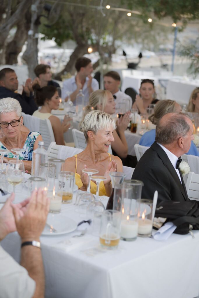 Romantic destination wedding on Rhodes, Greece, photographed in Lindos Skala