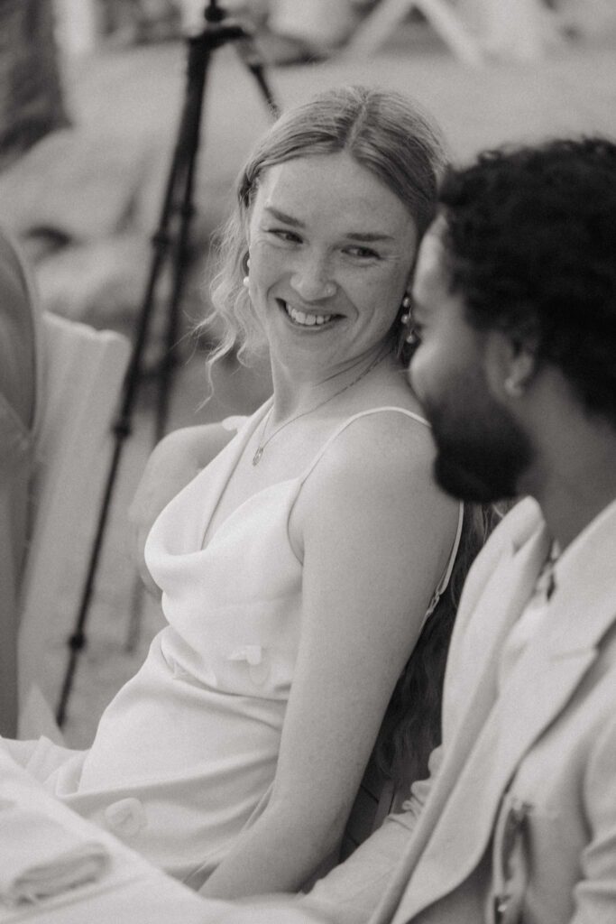 Romantic destination wedding on Rhodes, Greece, photographed in Lindos Skala